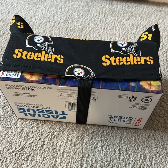 Steelers couch Tissue Box cover - Picture 4 of 4